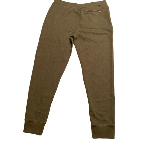 Polo Ralph Lauren Expedition French Terry Joggers Olive Heather Sz M - Picture 2 of 4